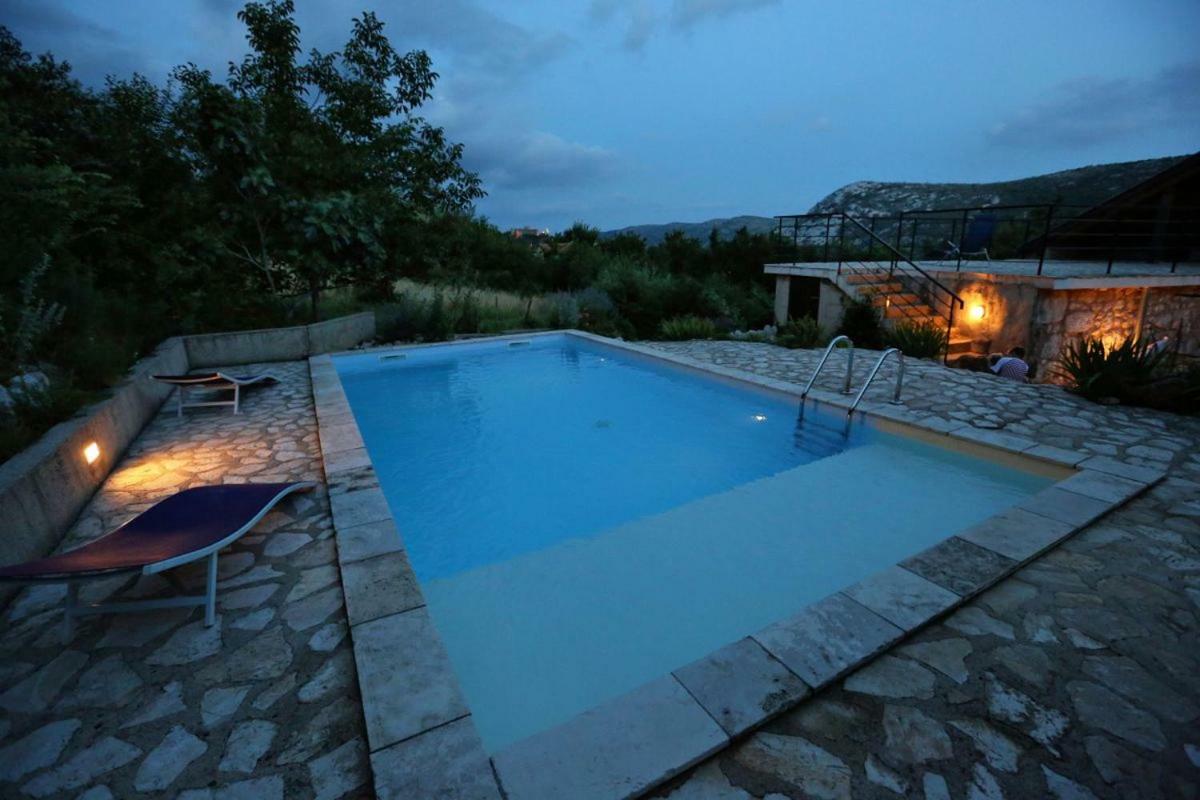 Abeona Mediterranean Villa Drivenik Ngoại thất bức ảnh