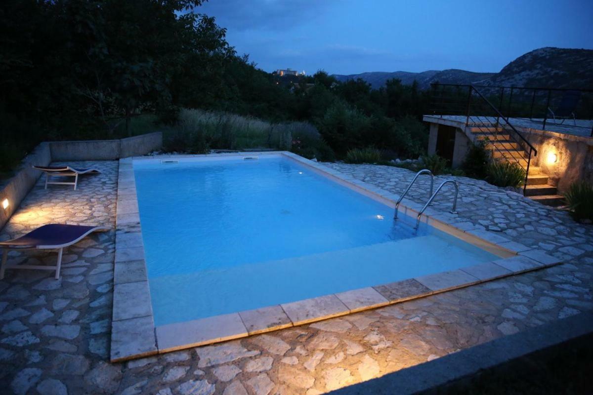 Abeona Mediterranean Villa Drivenik Ngoại thất bức ảnh